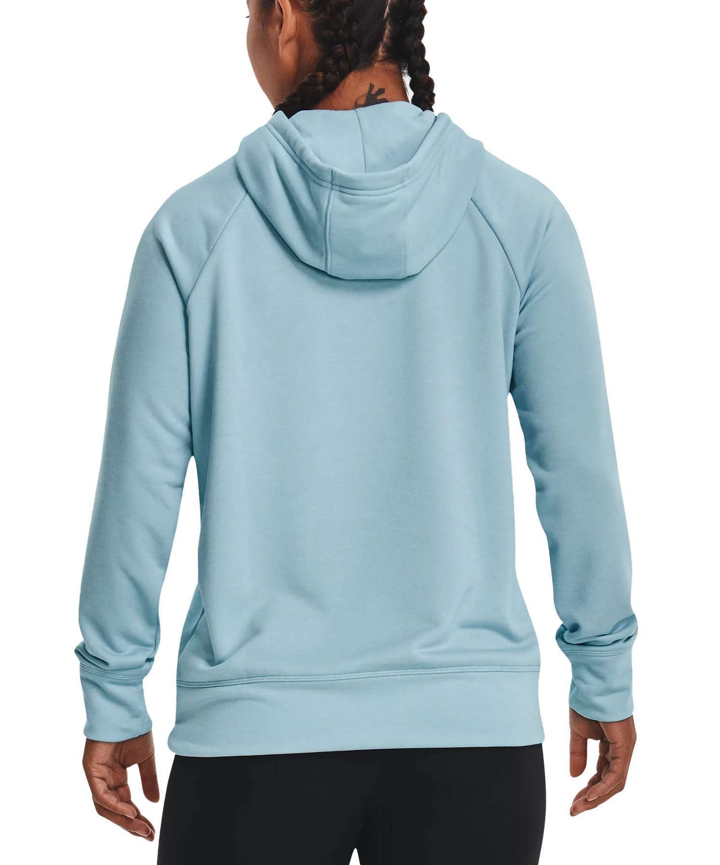 Under Armour Women's UA Shoreline Terry Hoodie 1371254 Opal Blue / Cloudless Sky-293