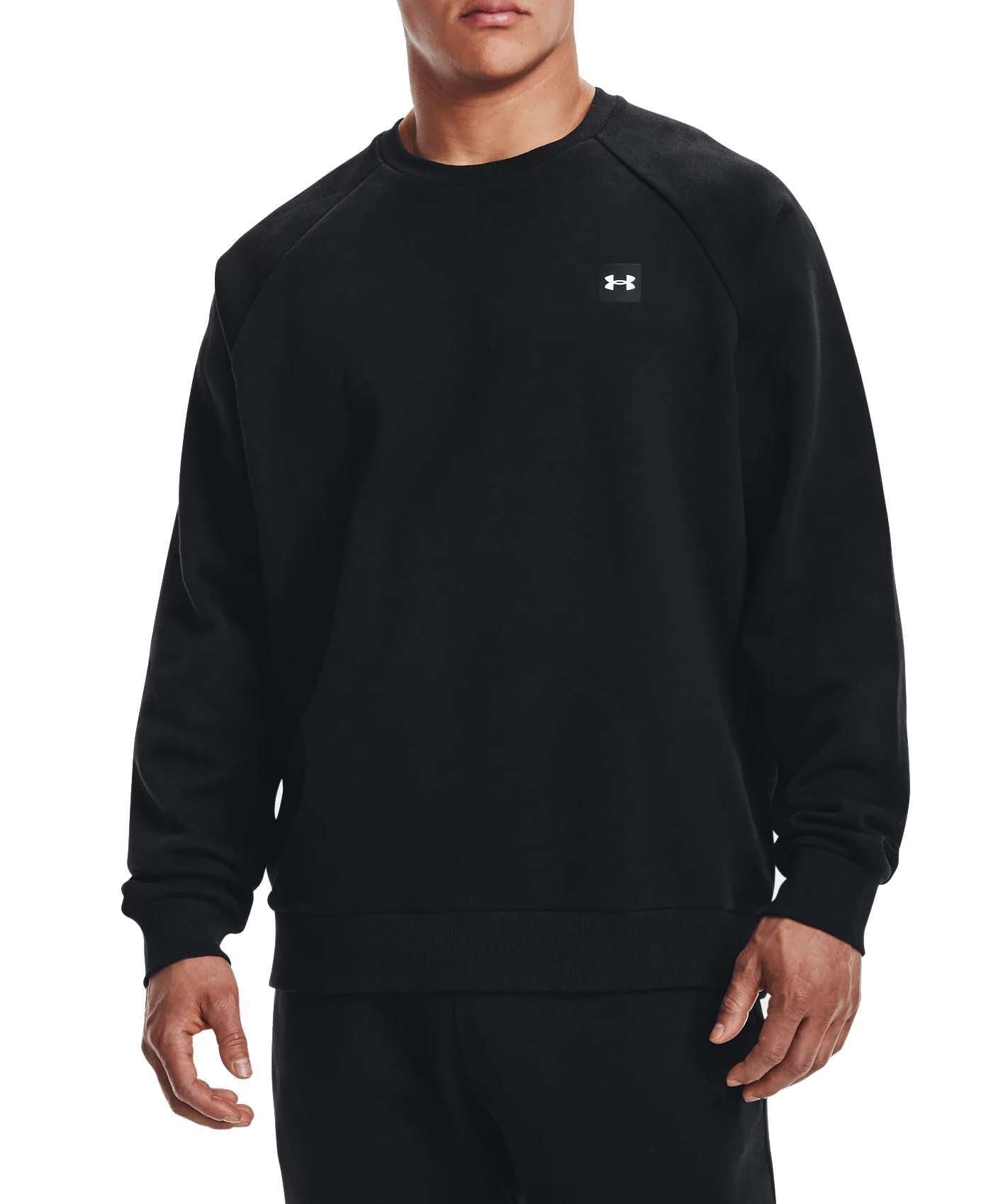 Under Armour Men's UA Rival Fleece Crew 1357096-001 Black