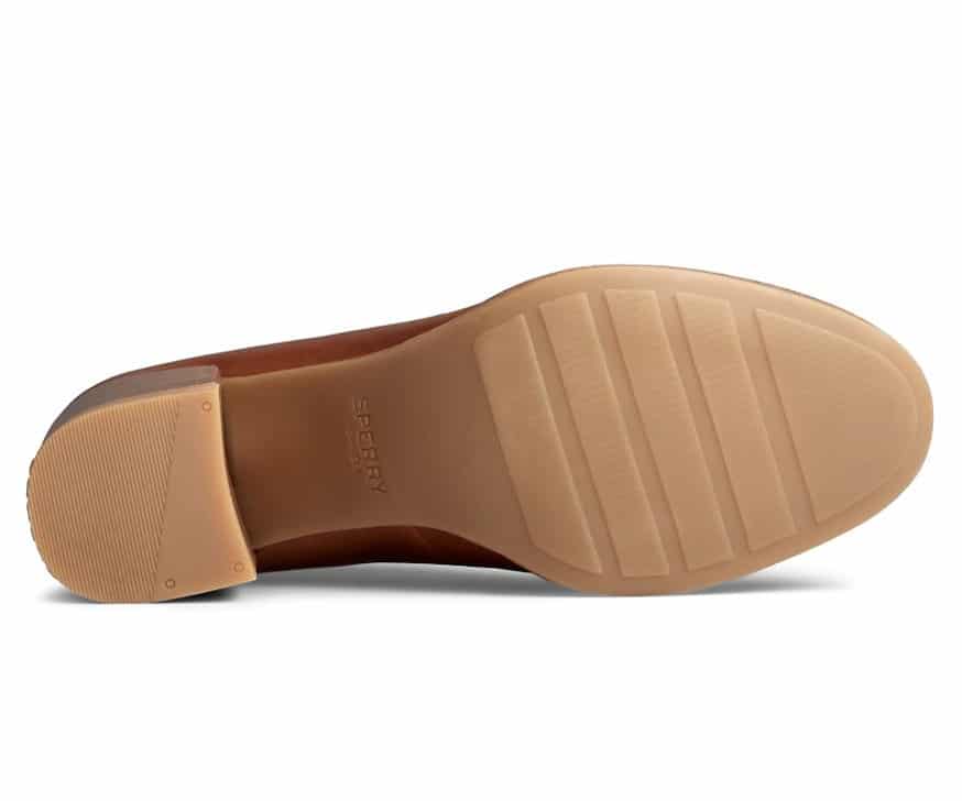 Sperry Women's Seaport Penny Heel Leather Loafer