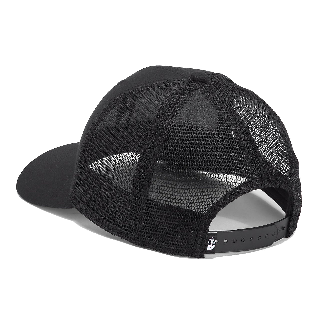 The North Face Unisex Deep Fit Mudder Trucker Hat: Classic trucker hat with deep fit and adjustable snapback closure in Black