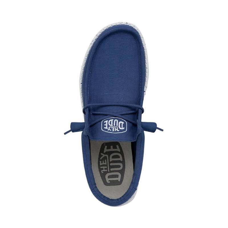 Hey Dude Men's Wally Slub Canvas Shoes