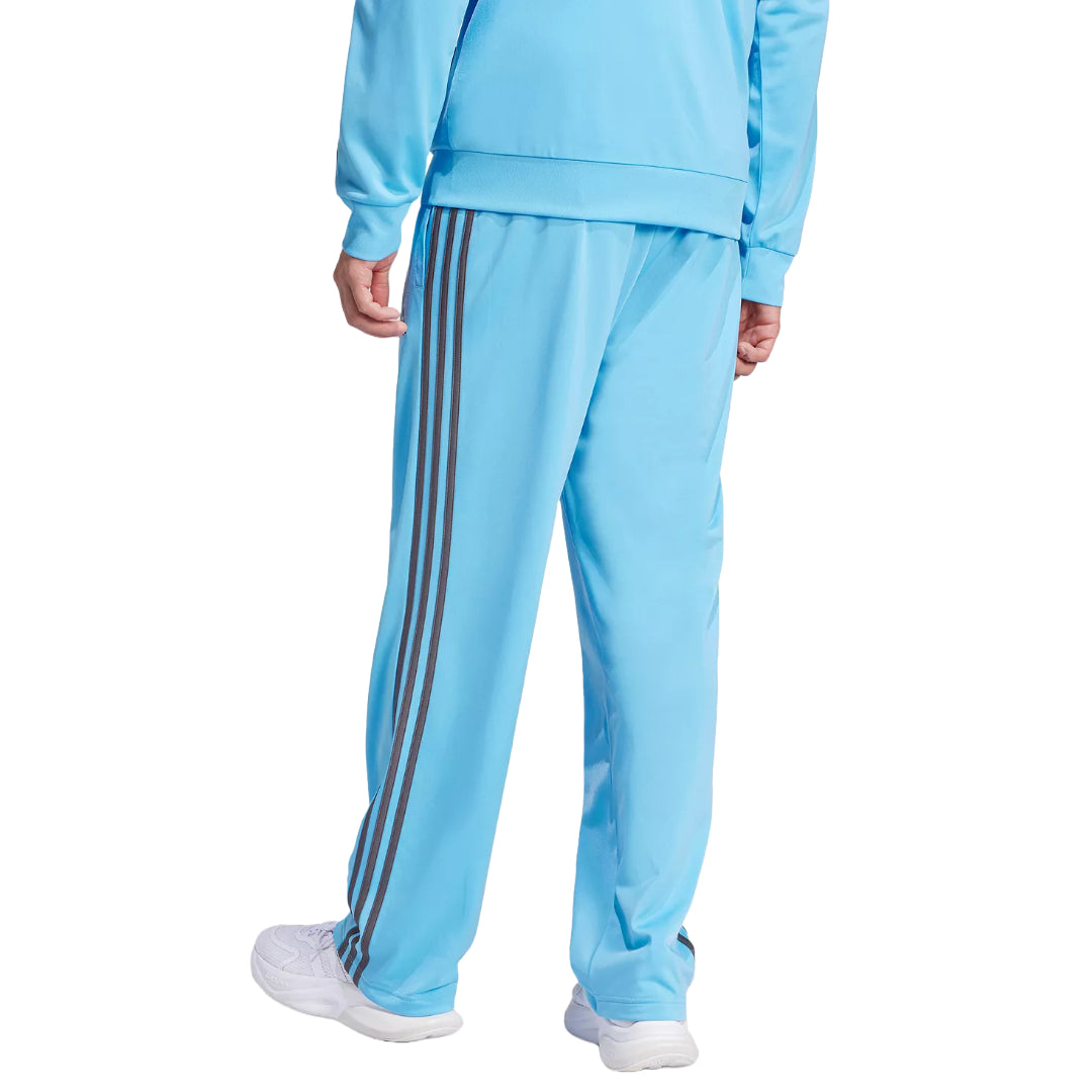 adidas Men's 3 Stripes Essentials Open Hem Track Pants