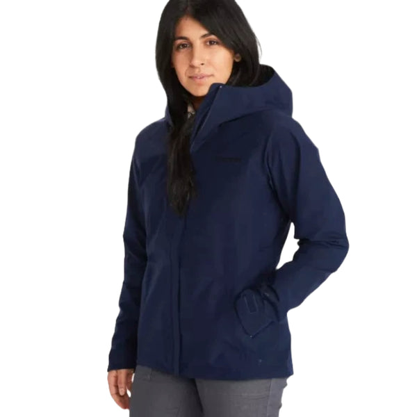 Marmot Women's Minimalist Jacket, a sleek and protective essential for outdoor enthusiasts.