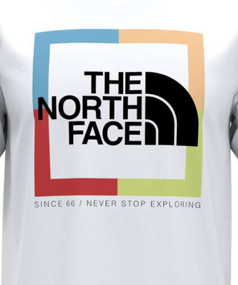 THE NORTH FACE MEN'S SHORT SLEEVE COORDINATES TEE A5J5ALG5 TNF White