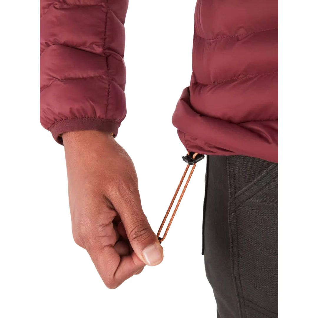 Marmot Women's Echo Featherless Hoody, a stylish and insulated winter essential for women.