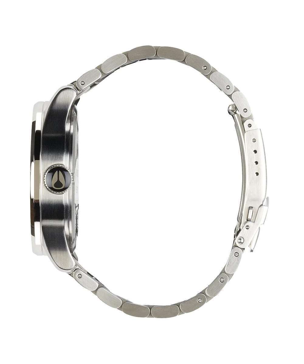 Nixon Sentry Stainless Steel Watch Blue Sunray A356-1258