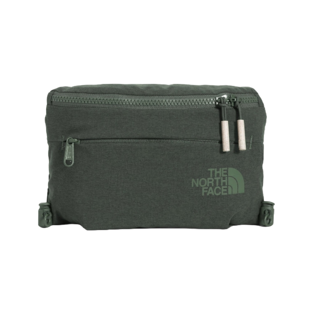 The North Face Women's Never Stop Lumbar Pack in vibrant colors, ideal for outdoor adventures and daily use.