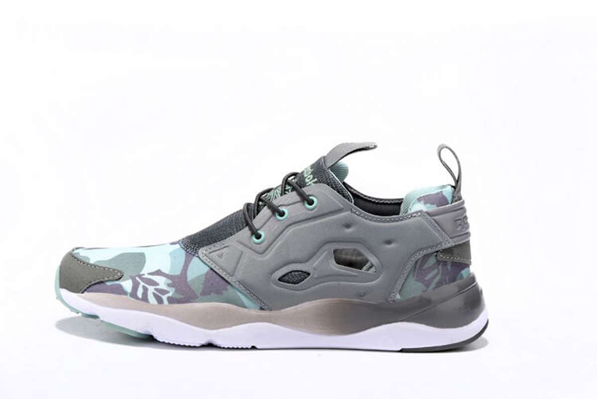 Reebok Women's Furylite Shoes,V67136,Flat Grey / Shark / Cool Breeze / Silvery Green / Winter Sage
