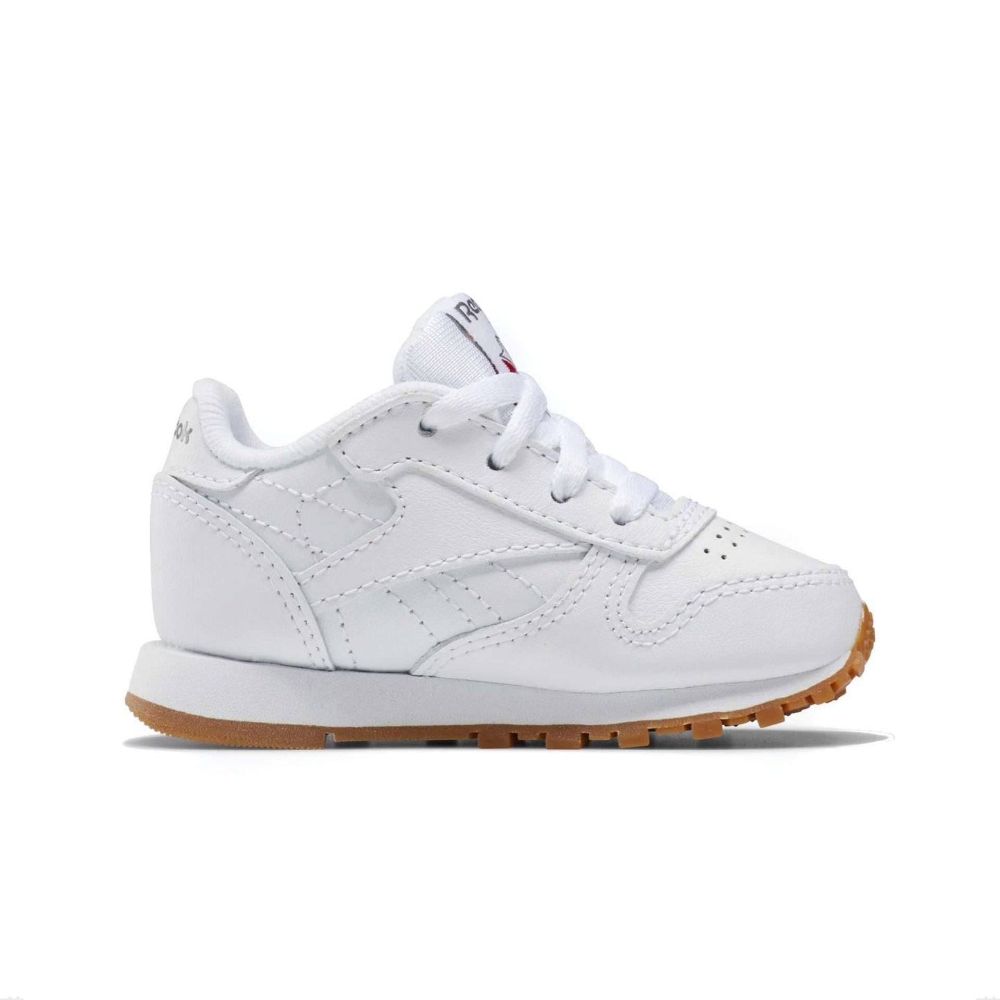 Reebok Kid's(Toddler) Classic Leather Shoes,V69626,White/Gum