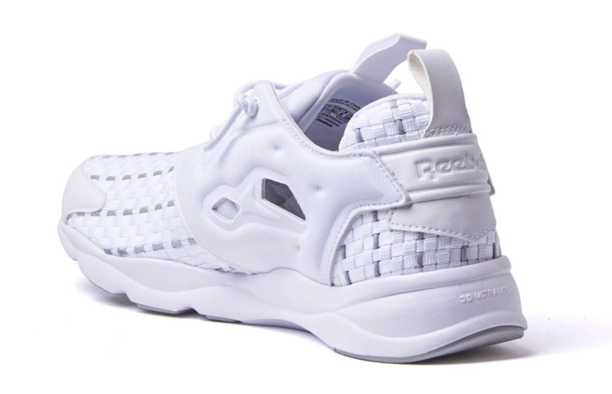 Reebok Women's Furylite New Woven Shoes,V70797,White/Steel
