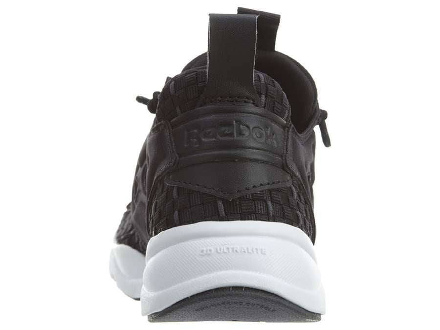 Reebok Women's Furylite New Woven Shoes,V70798,Black / Dark Grey Heather / Solid Grey / White