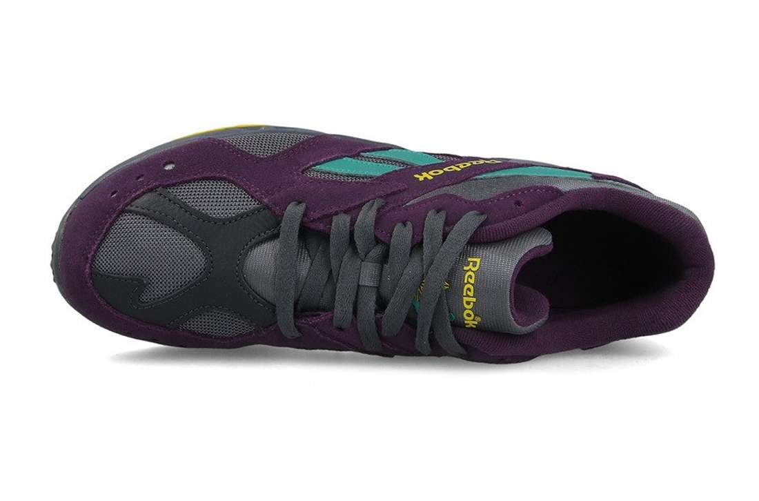 Reebok Men's Classic Aztrek Shoes,CN7837,True Grey/Urban Violet/Yellow/Teal/Lime