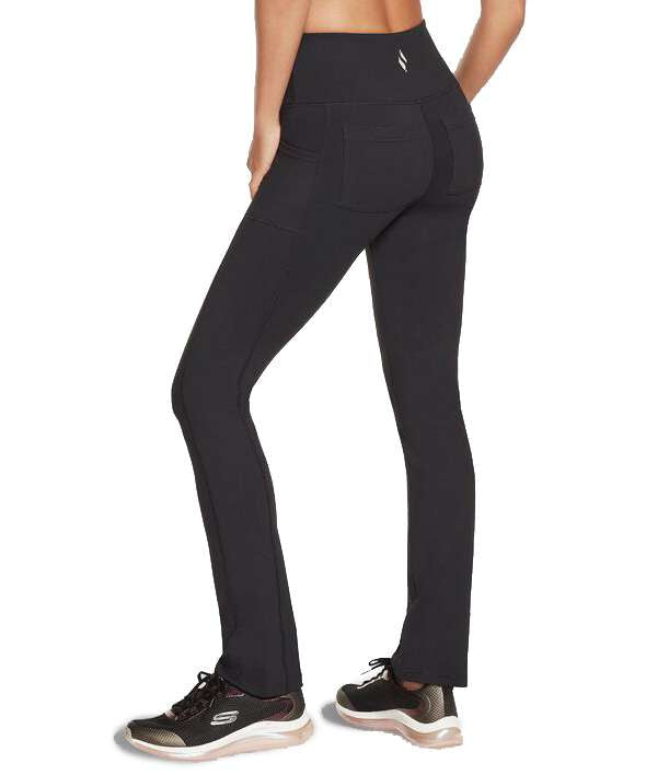 Skechers Women's High Waisted Gowalk Joy Pants W03PT84 Black