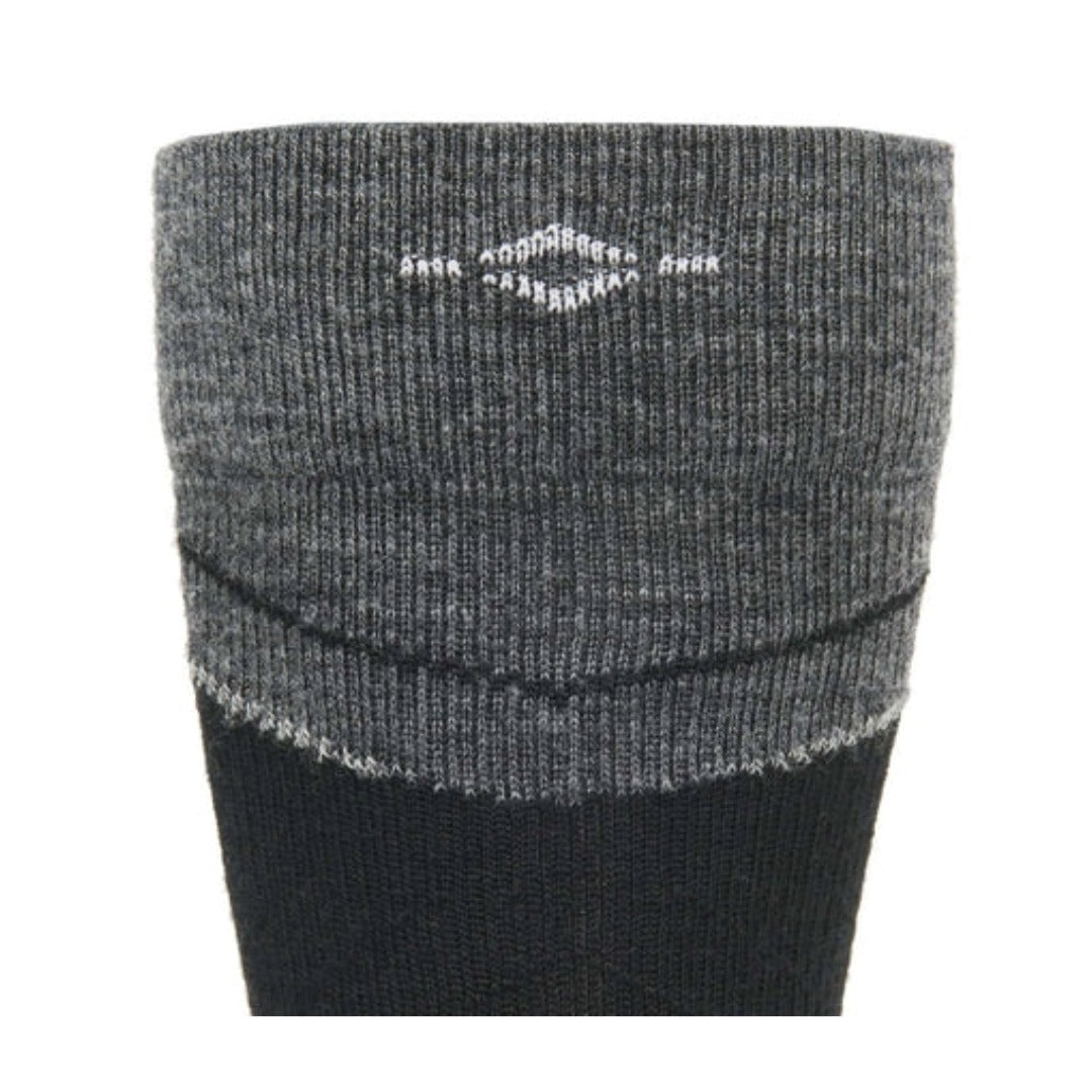 WIGWAM Snow Junkie Lightweight Over-The-Calf Socks - BLACK
