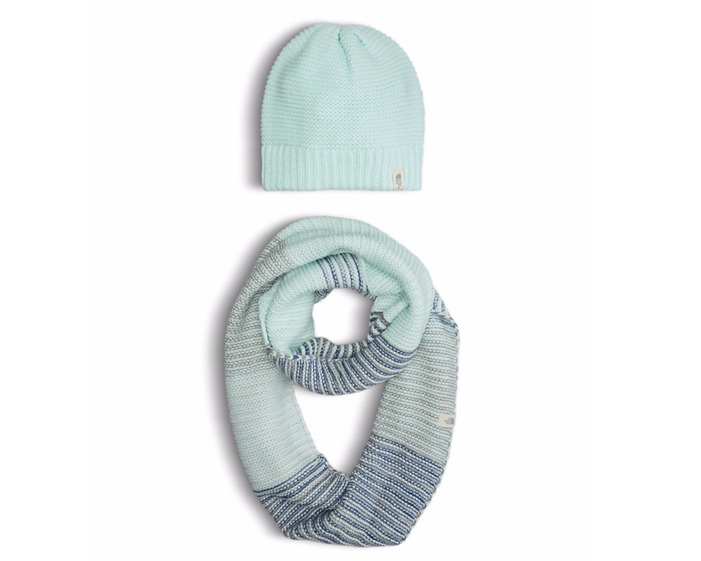 The North Face Purrl Stitch Collection FIRE BRICK RED