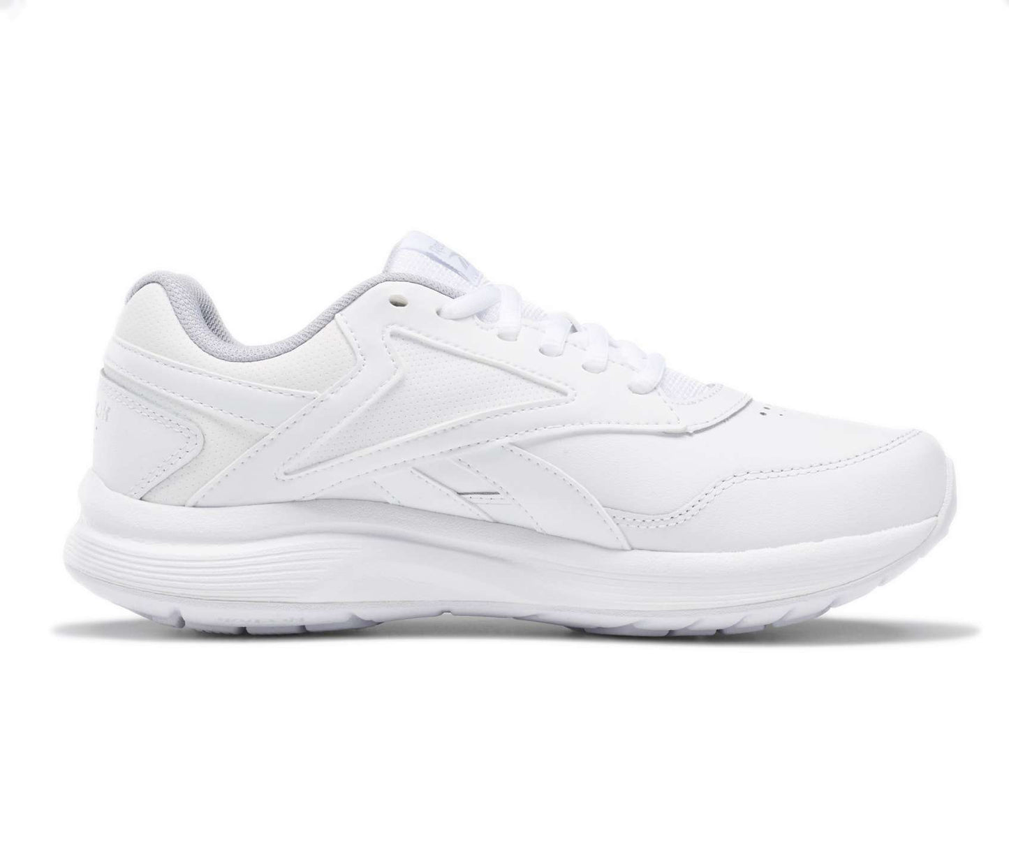 REEBOK Walk Ultra 7 DMX MAX Wide Women's Shoes FU7281 WHITE / Cold Grey 2 / Collegiate Royal