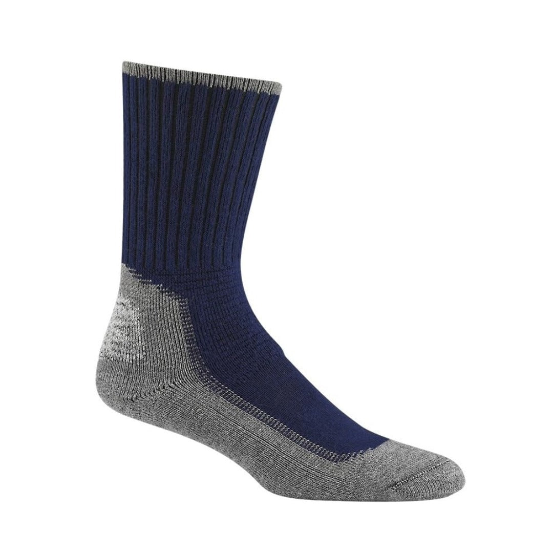Wigwam Kid’s Hiking Outdoor Pro midweight crew socks featuring cushioned outdoor construction, moisture-control technology, and durable hiking-ready styling for active kids