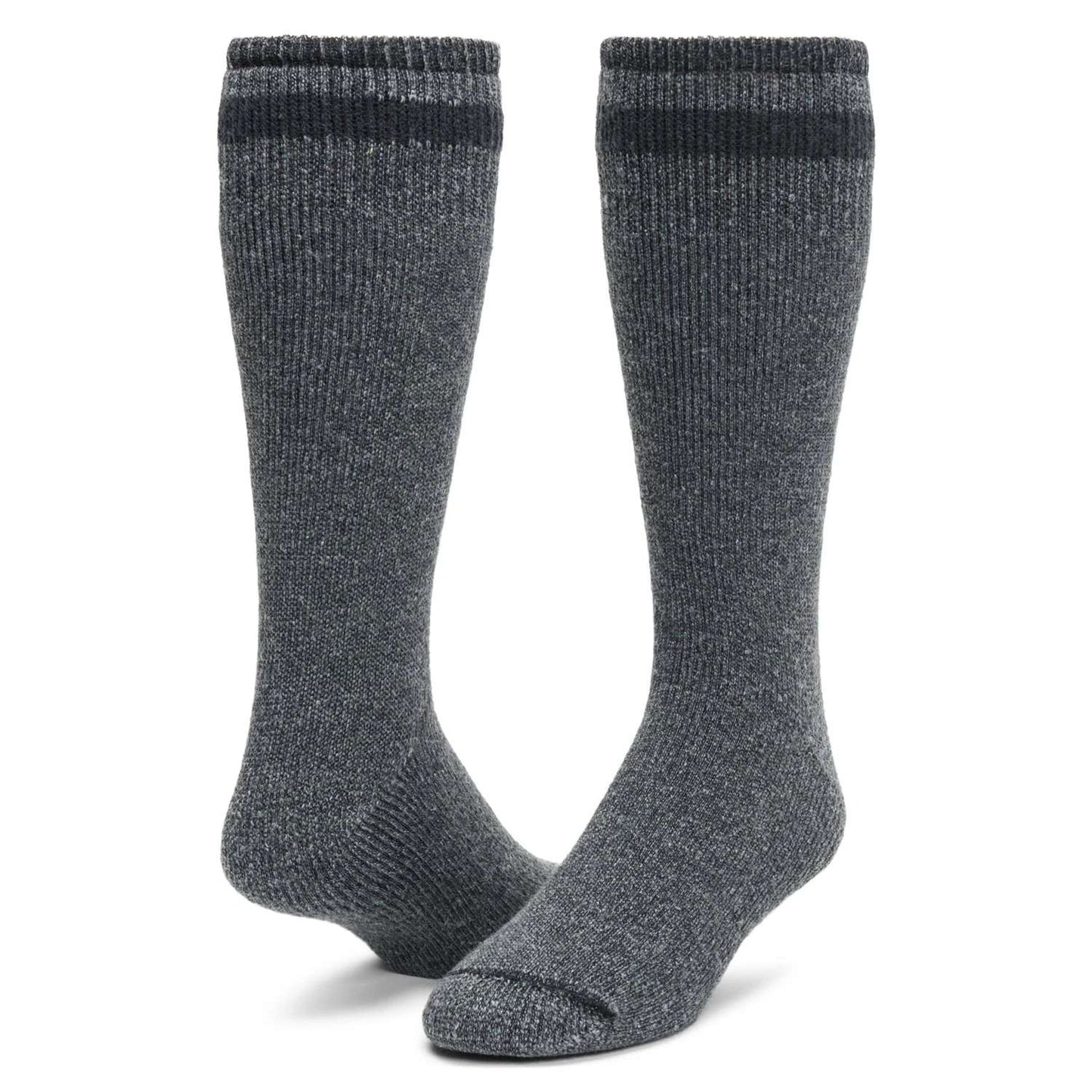 Wigwam Men's Super Boot Sock (2-Pack ) (Charcol) S1200-057