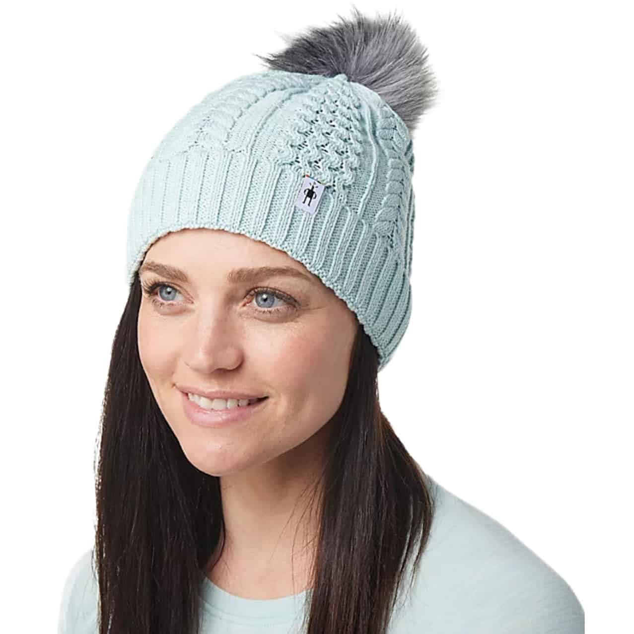 Smartwool Women's Lodge Girl Beanie - Bleached Aqua