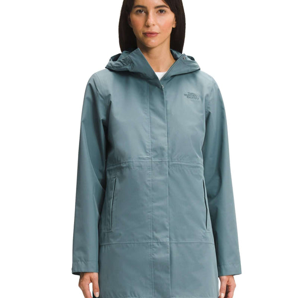 The North Face Women’s City Breeze Rain Parka II A52YL3X3 Tea Green