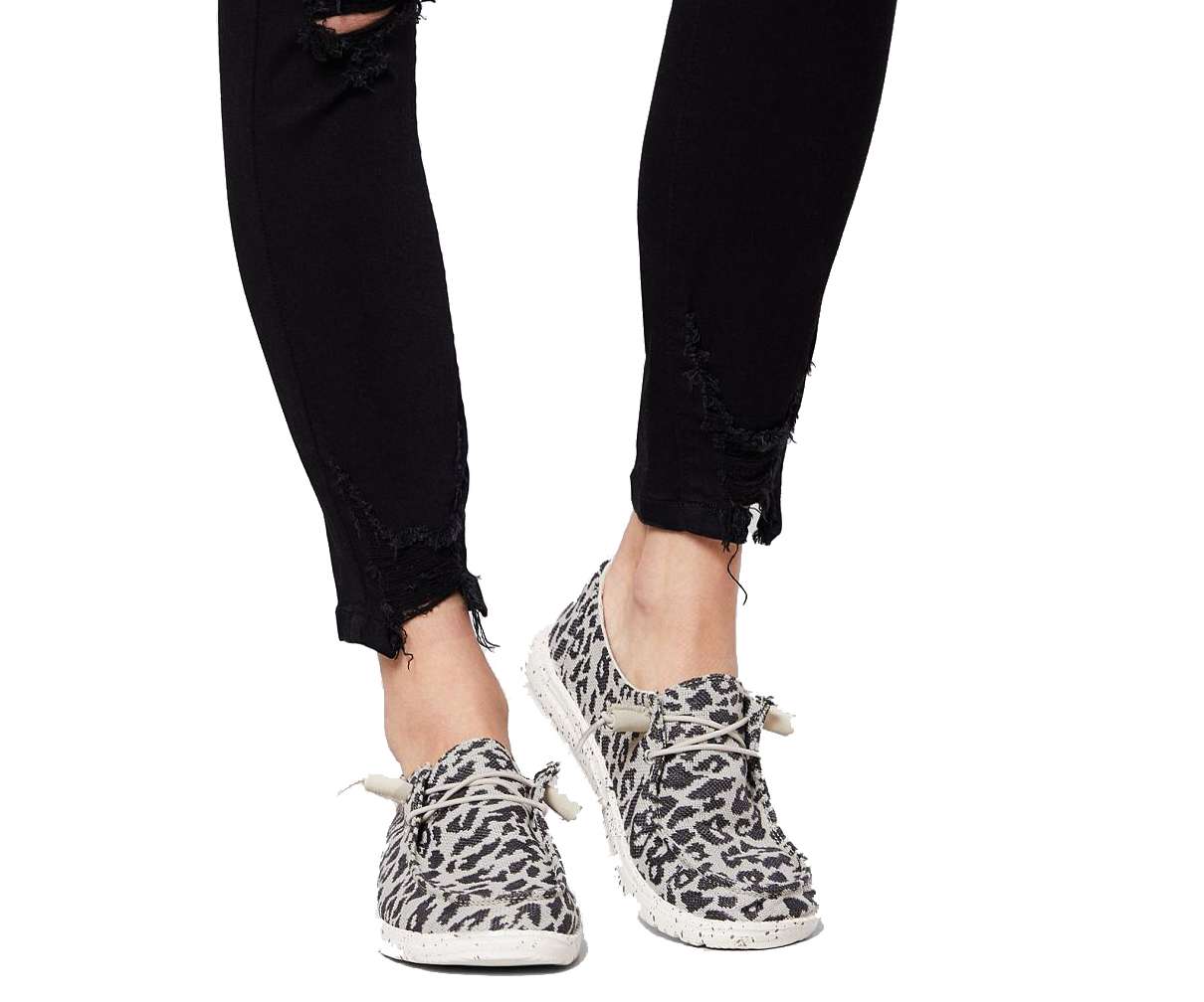 Wendy Woven Cheetah Grey (121413091)