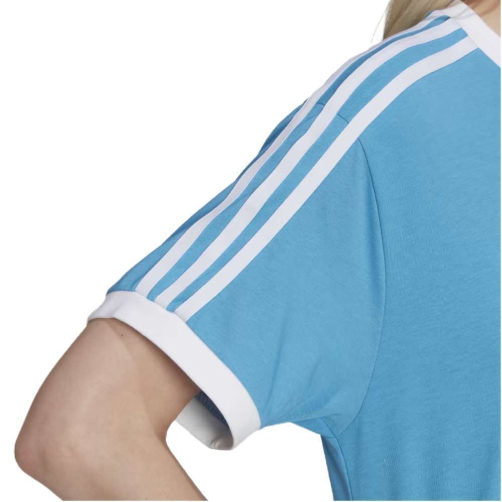 Image of a woman wearing adidas Originals 3-Stripes Tee