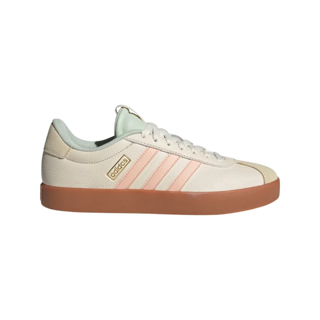 adidas Women's VL Court 3.0 Shoes - Wonder White / Powder Coral / Line runnwalk adidas Women's VL Court 3.0 Shoes - Wonder White / Powder Coral / Line runnwalk