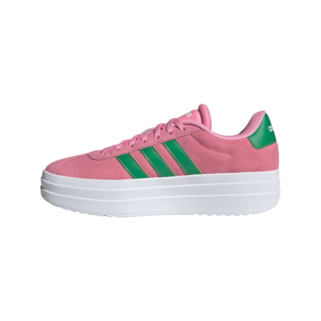 adidas Women's VL Court Bold (Bliss Pink / Green / Cloud White)