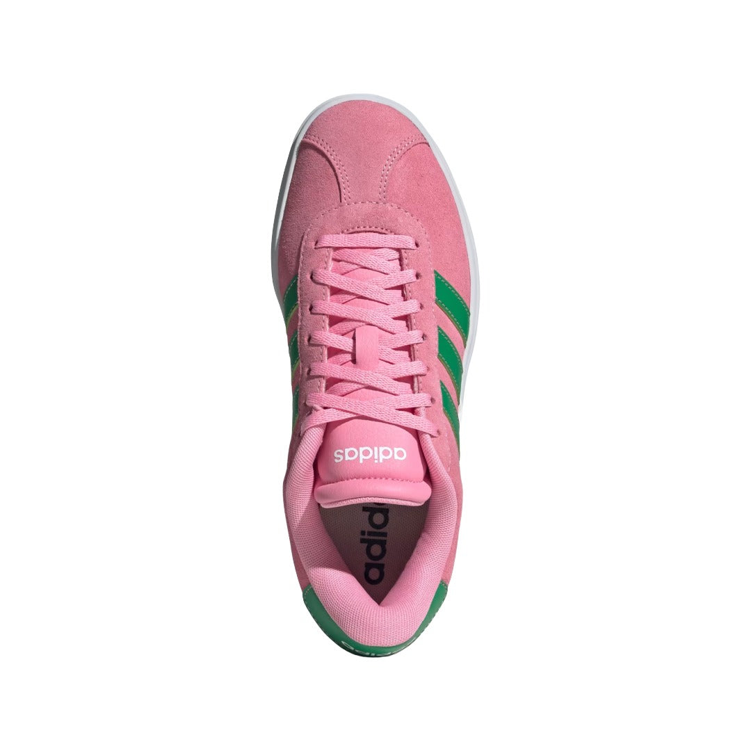 adidas Women's VL Court Bold (Bliss Pink / Green / Cloud White)