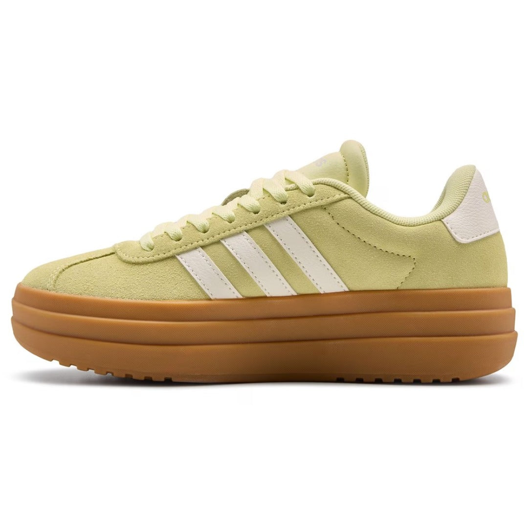 adidas Women's VL Court Bold (Ice Yellow / Off White / Lucid Lemon)