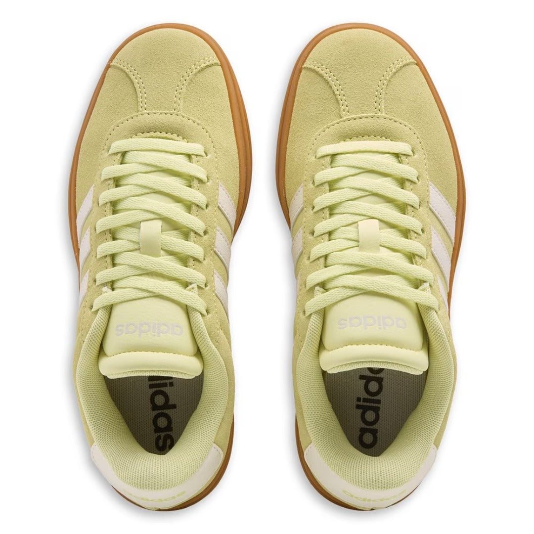 adidas Women's VL Court Bold (Ice Yellow / Off White / Lucid Lemon)
