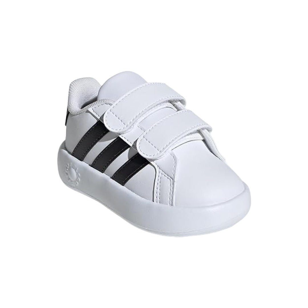 adidas KIDS' GRAND COURT 2.0 SNEAKERS - White