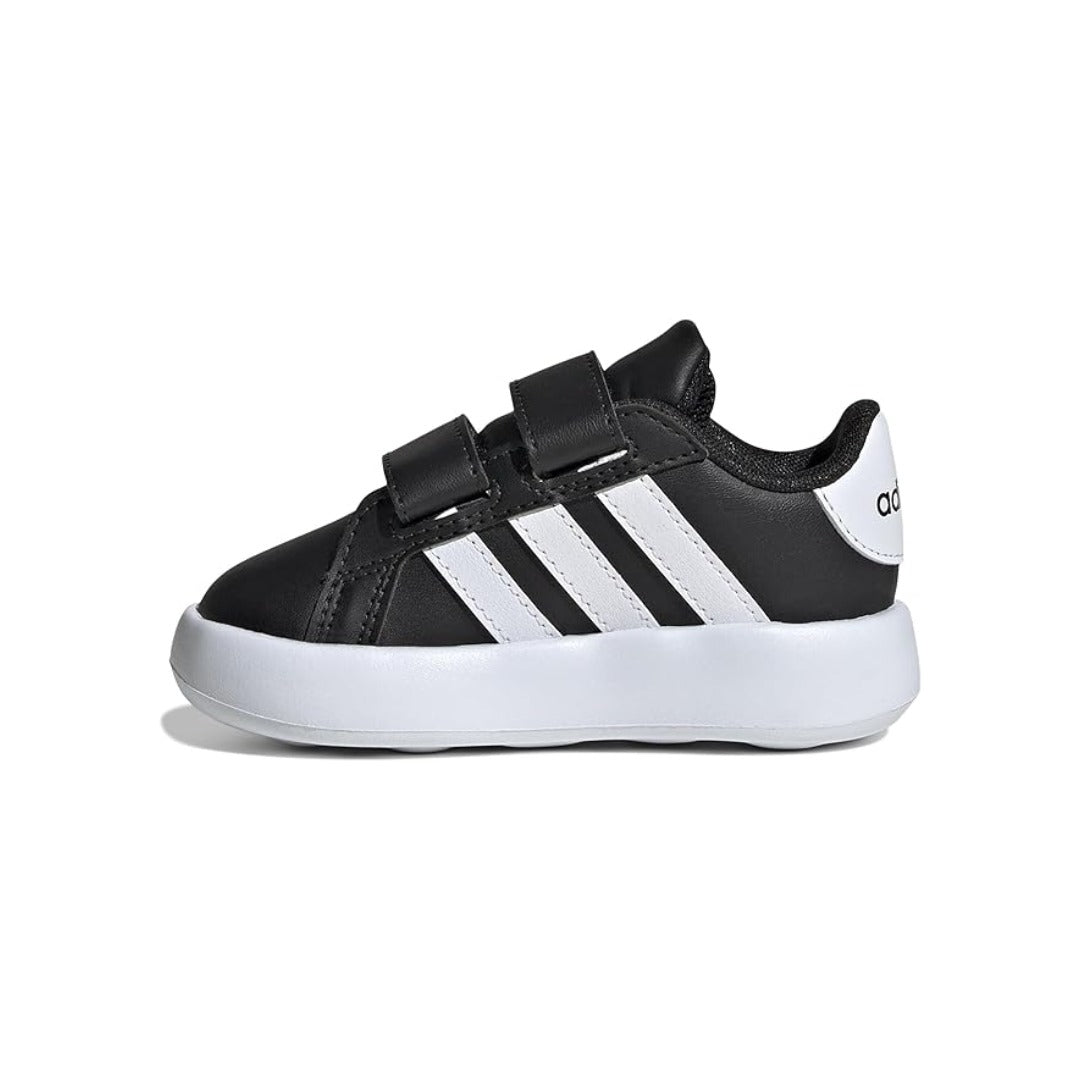 adidas KIDS' GRAND COURT 2.0 SNEAKERS - Black