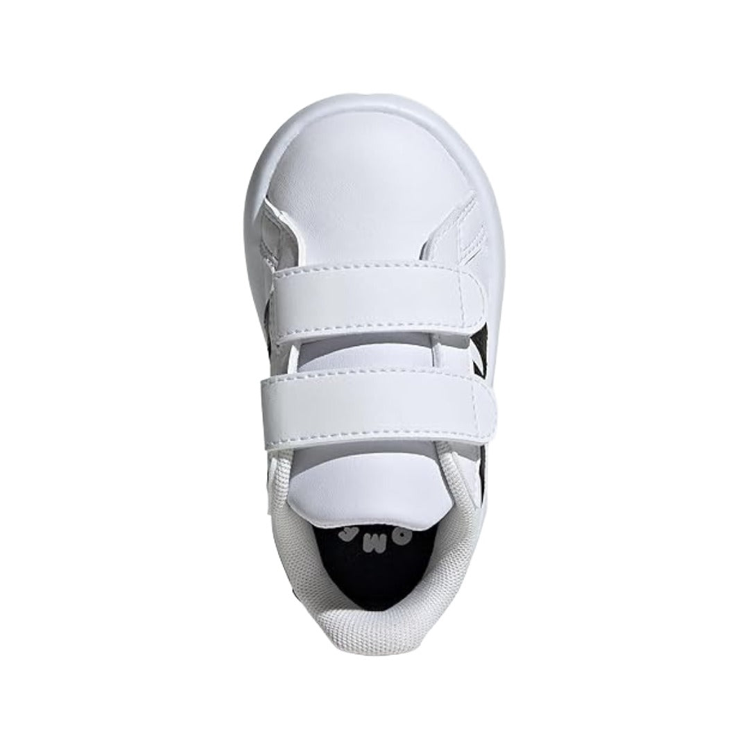 adidas KIDS' GRAND COURT 2.0 SNEAKERS - White