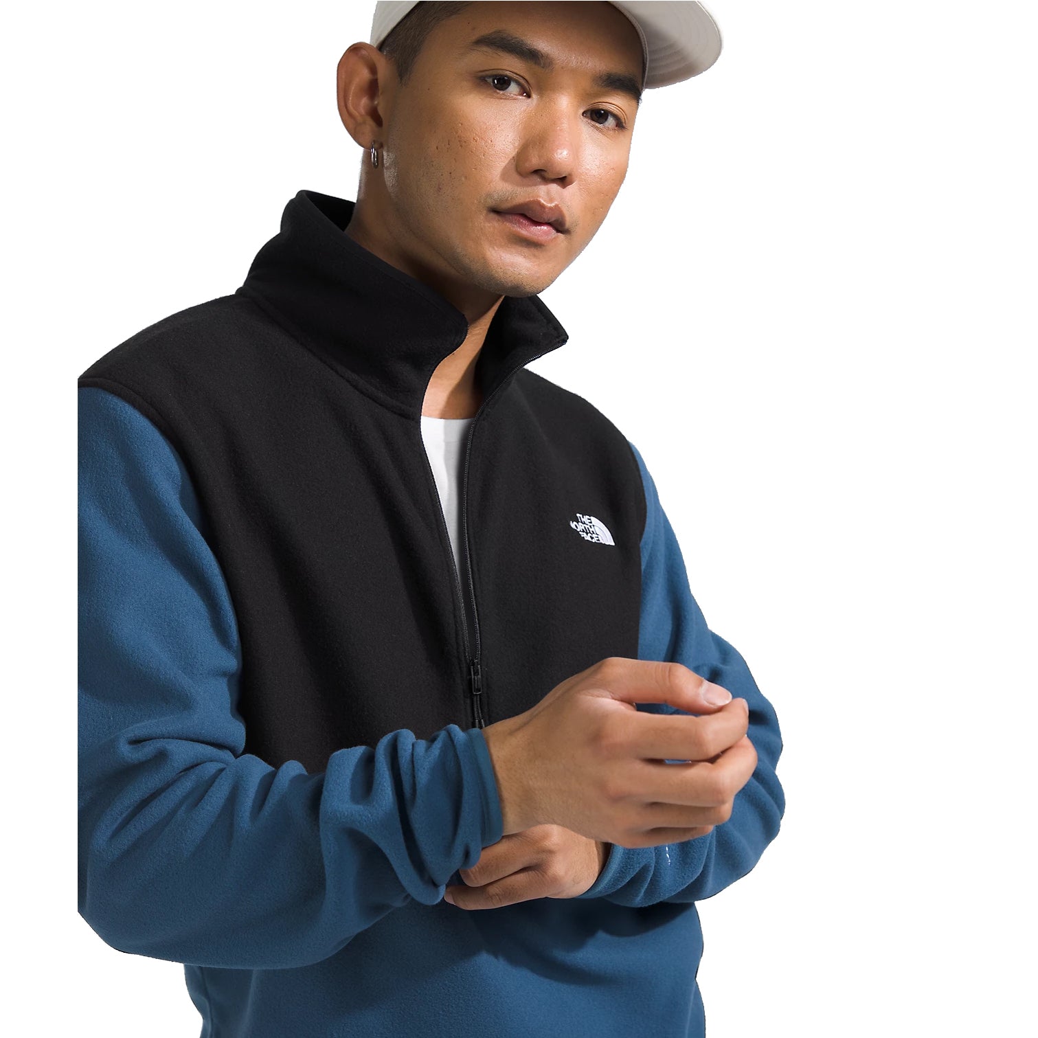 The North Face Men’s Alpine Polartec 100 ½-Zip Jacket in Shady Blue