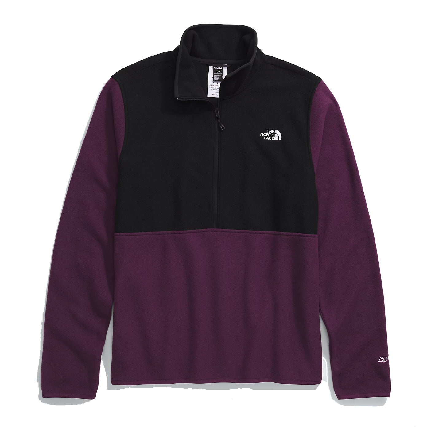 The North Face Men’s Alpine Polartec 100 ½-Zip Jacket in Black Currant Purple