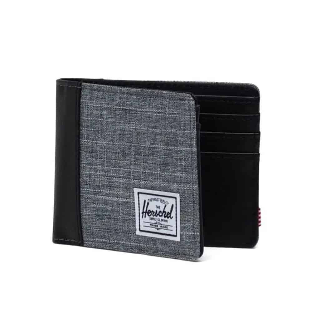 Herschel Hank II Wallet - Raven Crosshatch/Black 11150-01132