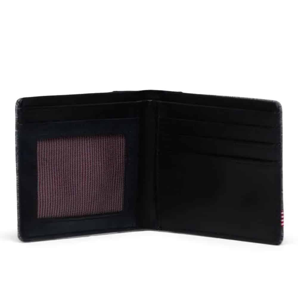 Herschel Hank II Wallet - Raven Crosshatch/Black 11150-01132