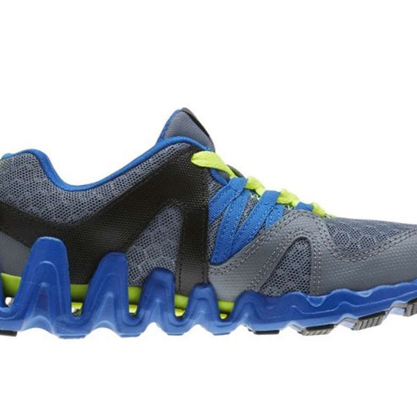 Reebok Kid's(Little Kid) Zig Big N' Fast Fire Shoes,AR1752,Asteroid Dust/Wild Blue