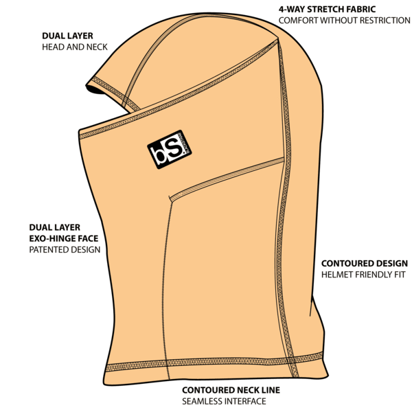 BLACKSTRAP THE KIDS EXPEDITION HOOD - SOLID ROSE