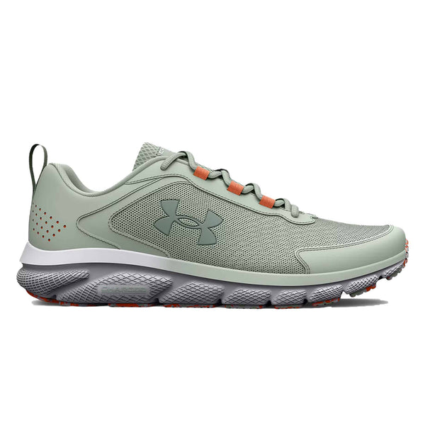 Under Armour Women's Charged Assert 9 Marble Wide D Running Shoes - Illusion Green / Afterglow 3025951-300