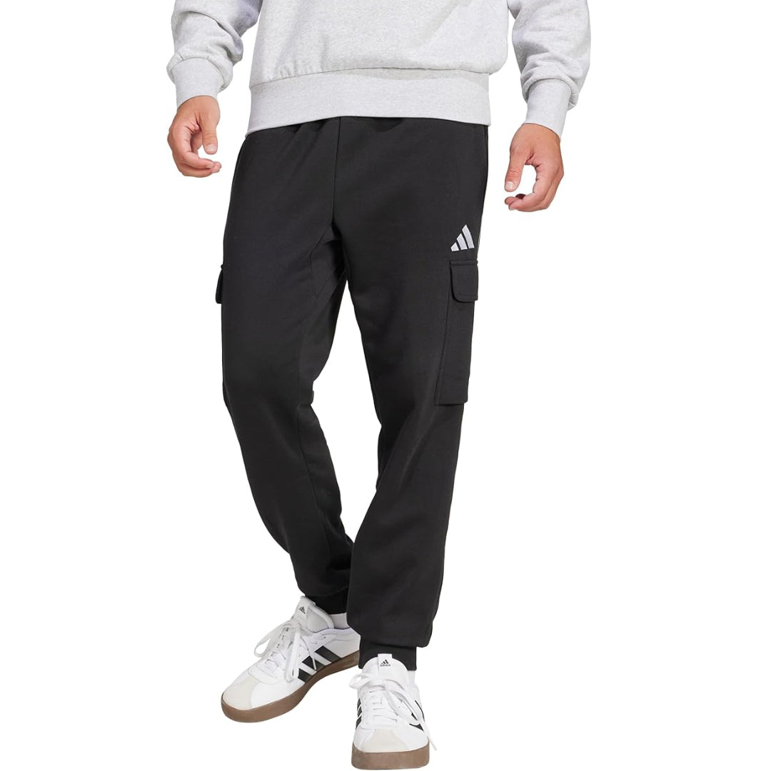 adidas Men's Essentials Feel Cozy Fleece Cargo Pants image 0