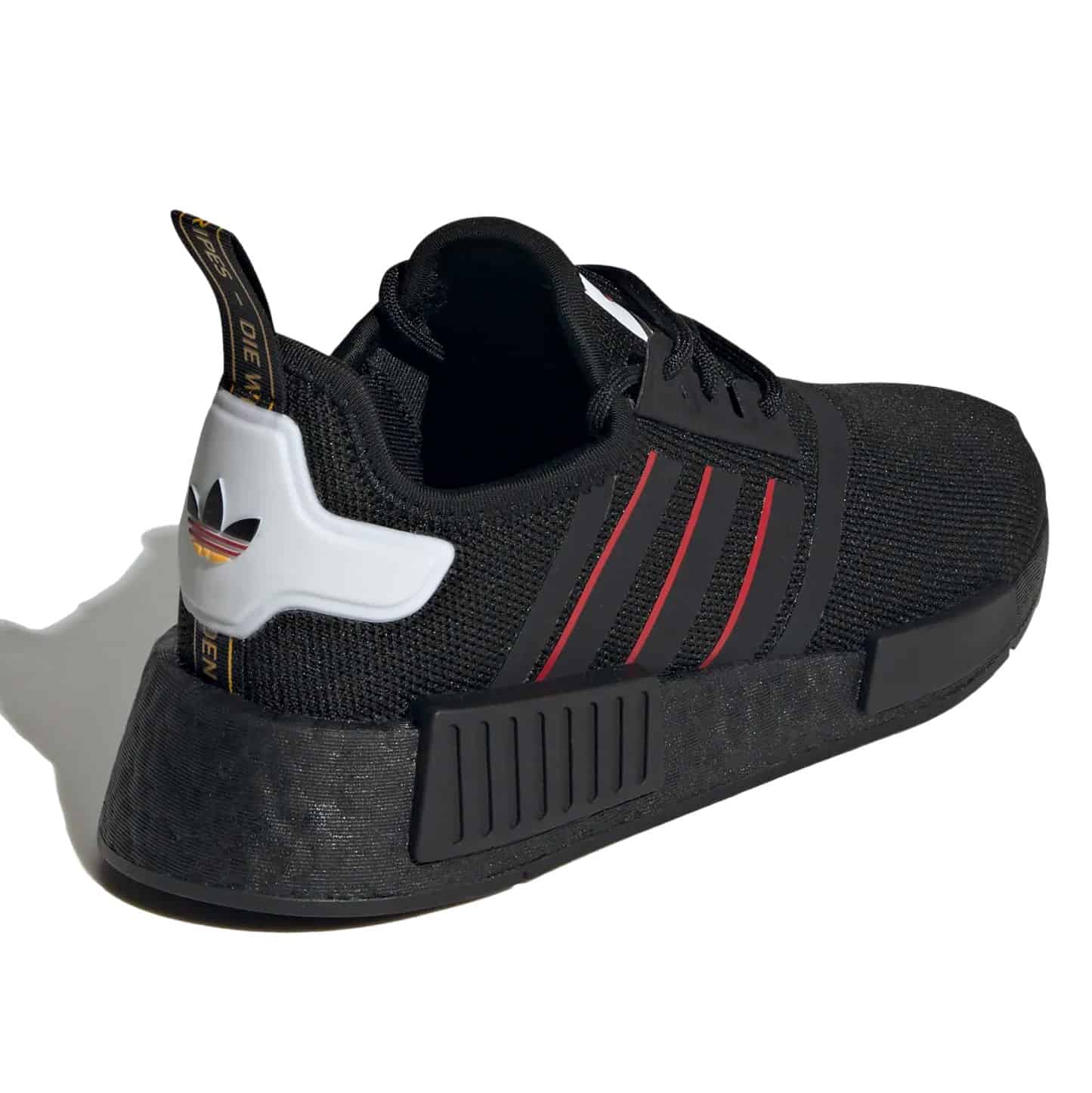 adidas Originals Junior's NMD_R1 Shoes - Core Black / Cloud White / Team Power Red HQ9990
