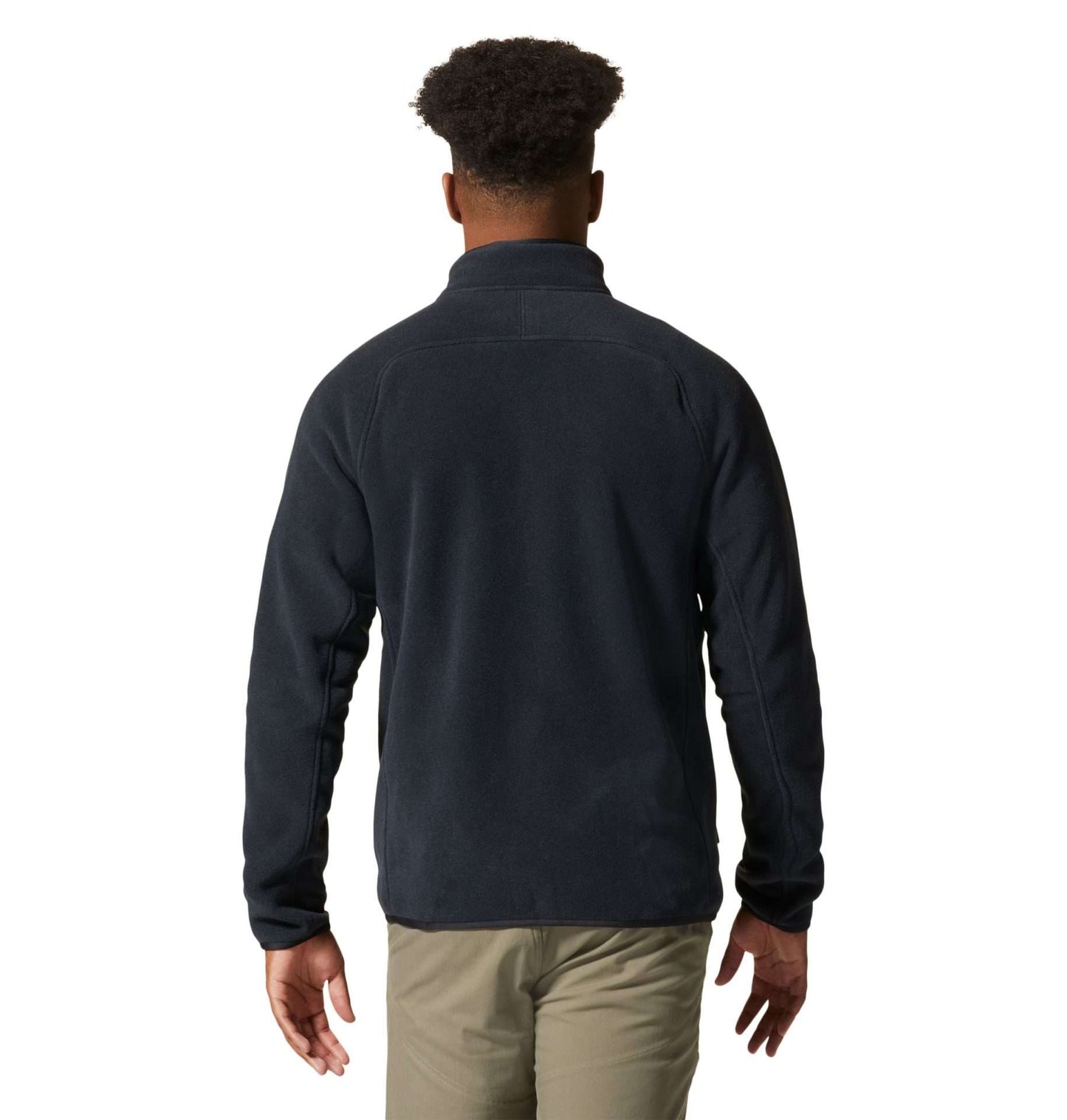 Mountain Hardwear Men's Polartec® Double Brushed Full Zip Jacket - Black
