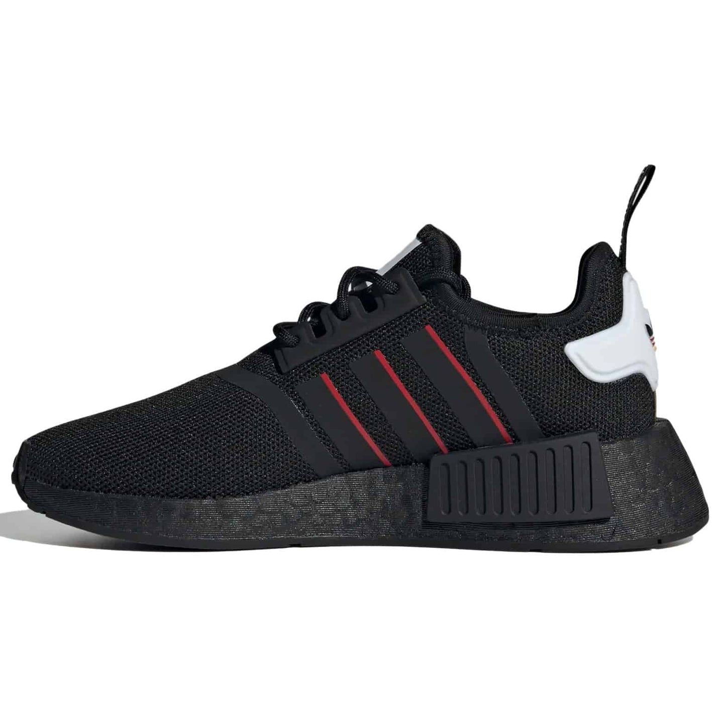 adidas Originals Junior's NMD_R1 Shoes - Core Black / Cloud White / Team Power Red HQ9990