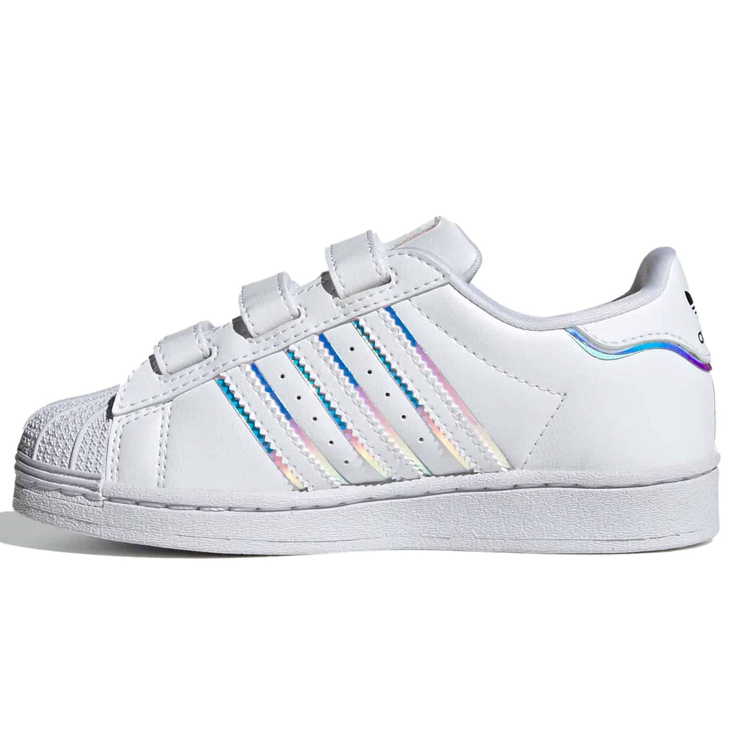 adidas Originals Kid's Superstar Shoes - Cloud White / Cloud White / Core Black