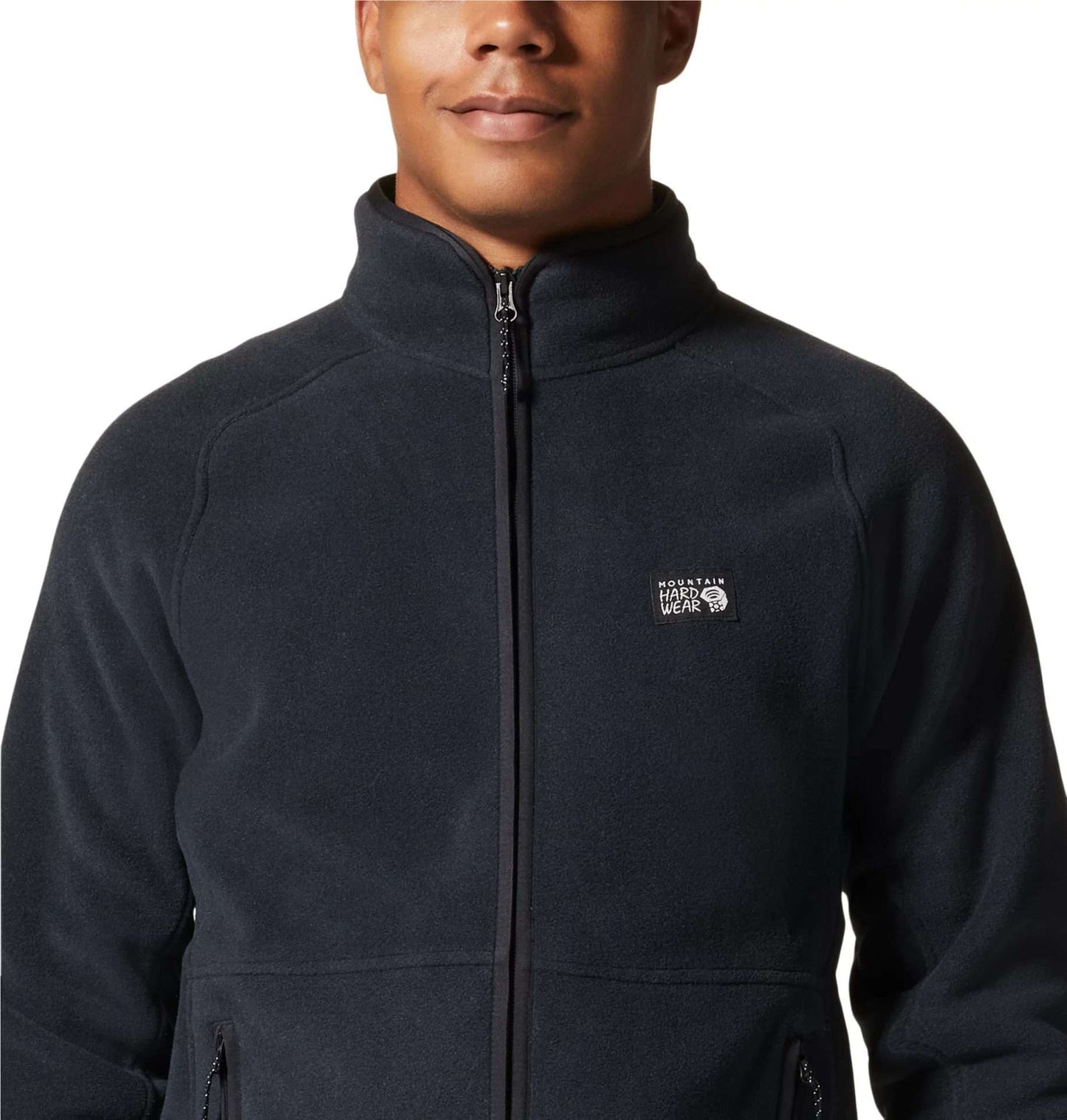 Mountain Hardwear Men's Polartec® Double Brushed Full Zip Jacket - Black