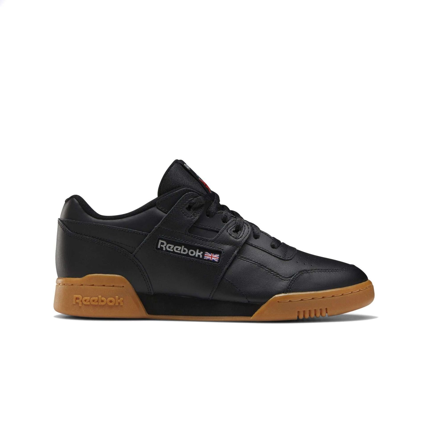 Reebok Men's Workout Plus Shoes,CN2127,Black / Carbon / Classic Red / Reebok Royal
