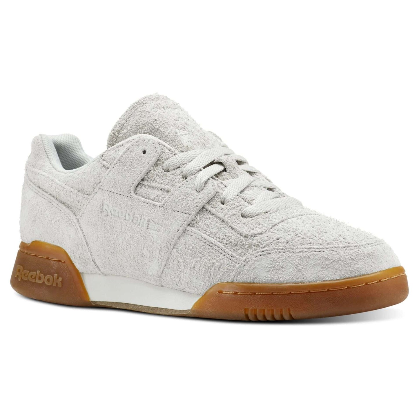 Reebok Men's Workout Plus MU Shoes,CN3755,Suede-White/Gum