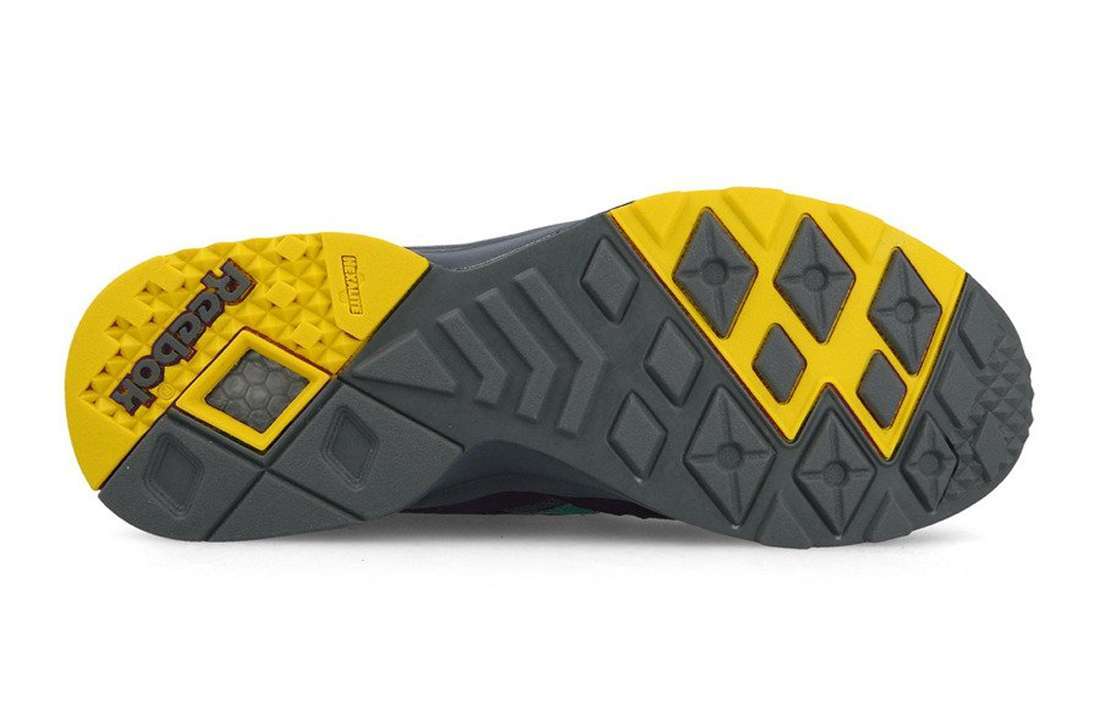 Reebok Men's Classic Aztrek Shoes,CN7837,True Grey/Urban Violet/Yellow/Teal/Lime